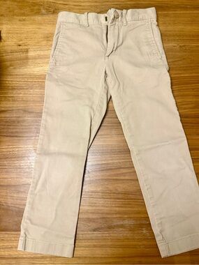 J.Crew Crewcuts Boys’ Stretch Khaki Chino Pants Size 6 Adjustable Waist